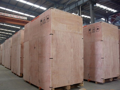 Heavy duty non-fumigation large wooden box